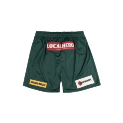 Shorts*Martine Rose Patch Football Shorts Blue Teal
