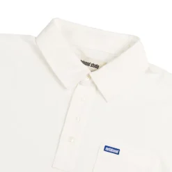 T-Shirts*Metalwood Airy Pocket Polo White