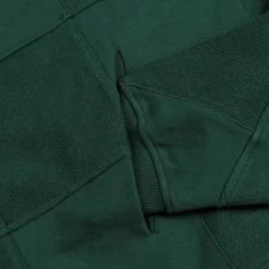 Hoodies*Metalwood Diamond Terry Hooded Sweatshirt Deep Forest