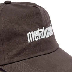 Caps & Bucket Hats*Metalwood Metal Logo 5-Panel Hat Brown