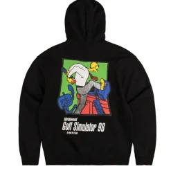 Hoodies*Metalwood Simulator 98 Hooded Sweatshirt Black
