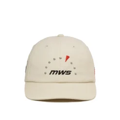 Caps & Bucket Hats*Metalwood Tour Sponsor 6-Panel Strapback Hat Bone