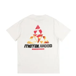 T-Shirts*Metalwood Tri-Metal T-Shirt White