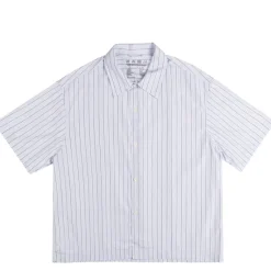 Hemden*mfpen Holiday Shirt Light Blue Banker Stripe