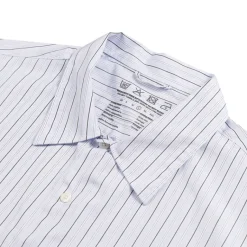 Hemden*mfpen Holiday Shirt Light Blue Banker Stripe