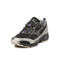 Leder Sneaker|Retro Runner*Mizuno MXR Millennium Black / Black Sand / Purple Haze