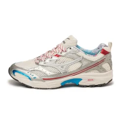 Leder Sneaker|Retro Runner*Mizuno MXR *Osaka City* Pristine / High Risk Red / Blue Pace