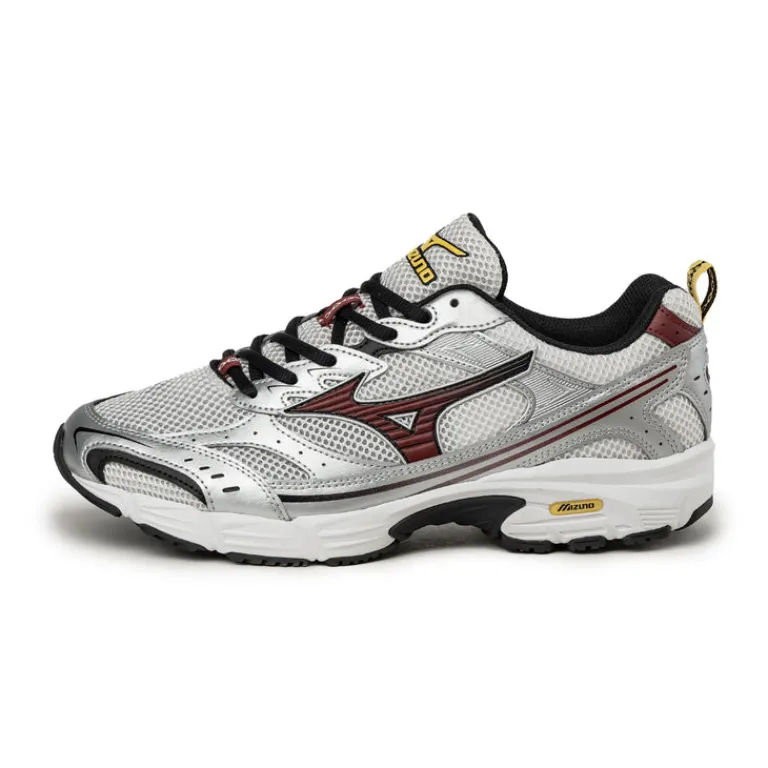 Leder Sneaker|Retro Runner*Mizuno MXR Sport Nimbus Cloud / Syrah / Silver