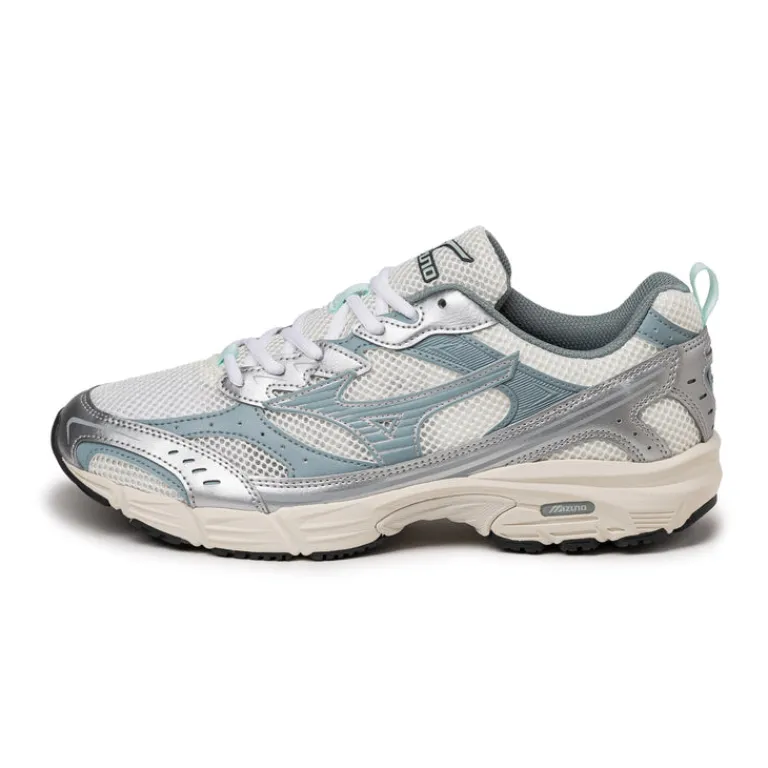 Leder Sneaker|Weiße Sneaker*Mizuno MXR Sport Snow White / Slate / Harbor Mist