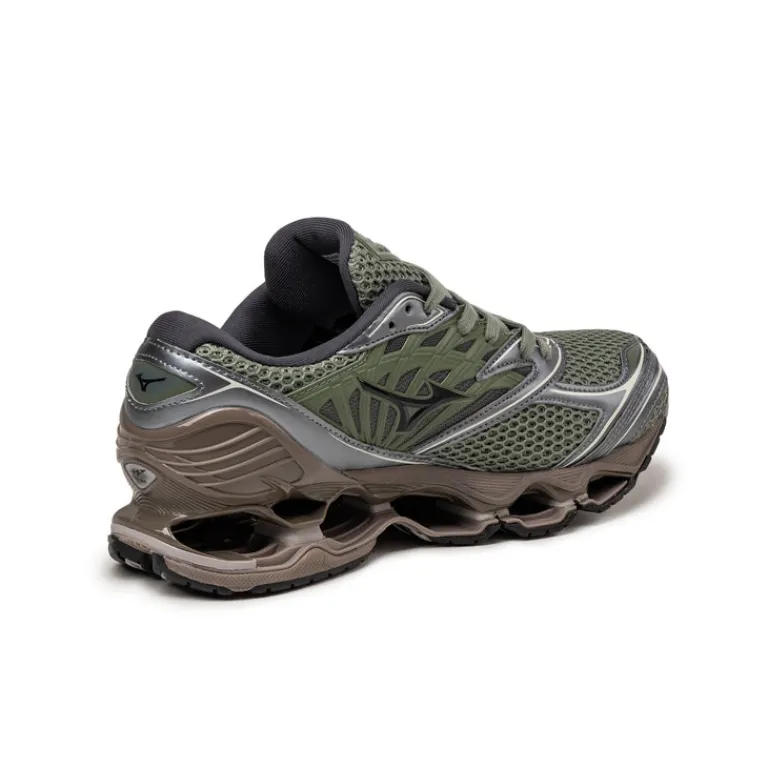 Leder Sneaker|Retro Runner*Mizuno Wave Prophecy LS *Anodized* Agave Green / Black / Iron