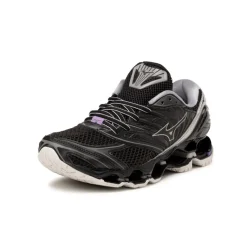 Leder Sneaker|Retro Runner*Mizuno Wave Prophecy LS *Millennium* Black / Silver / Purple Haze