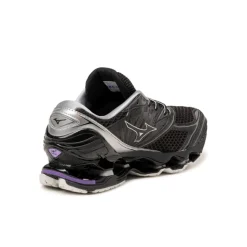 Leder Sneaker|Retro Runner*Mizuno Wave Prophecy LS *Millennium* Black / Silver / Purple Haze