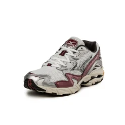 Leder Sneaker|Weiße Sneaker*Mizuno Wave Rider 10 Sport White / Black Sand / Syrah