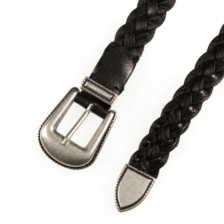 Gürtel*Molebo Braided Belt Black