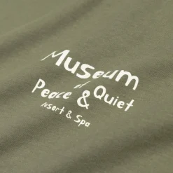 T-Shirts*Museum of Peace & Quiet Mopq Resort T-Shirt Olive