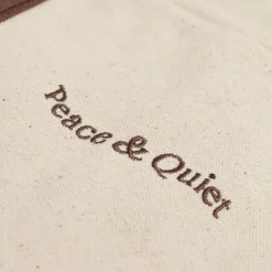 Taschen*Museum of Peace & Quiet Wordmark Boat Tote Clay