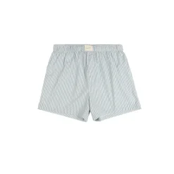 Pyjamas & Unterwäsche*Museum of Peace & Quiet Wordmark Poplin Boxer Blue