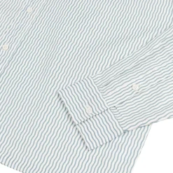Hemden*Museum of Peace & Quiet Wordmark Poplin Buttonup Blue