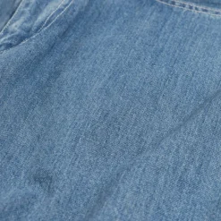 Hosen*Nanamica 5 Pockets Straight Denim Pants Indigo Bleach
