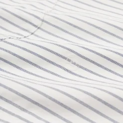 Hemden*Nanamica Button Down Stripe Wind Shirt White