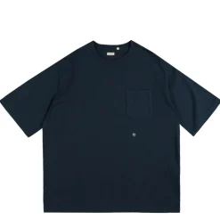 T-Shirts*Nanamica COOLMAX Jersey Pocket Tee Navy