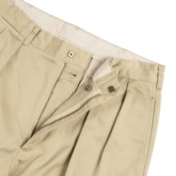 Hosen*Nanamica Double Pleat Chino Pants Khaki