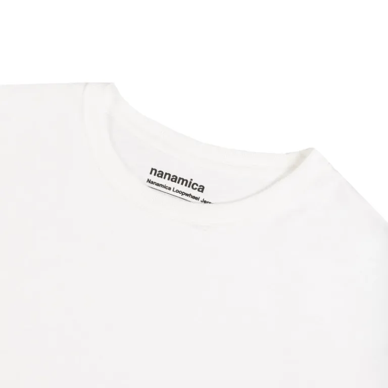 T-Shirts*Nanamica Loopwheel COOLMAX Jersey Tee White