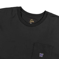 T-Shirts*Needles Crew Neck Tee - Poly Jersey Black