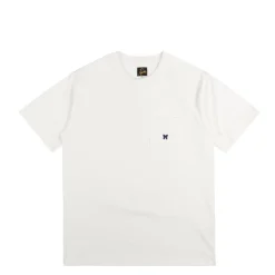 T-Shirts*Needles Crew Neck Tee - Poly Jersey White