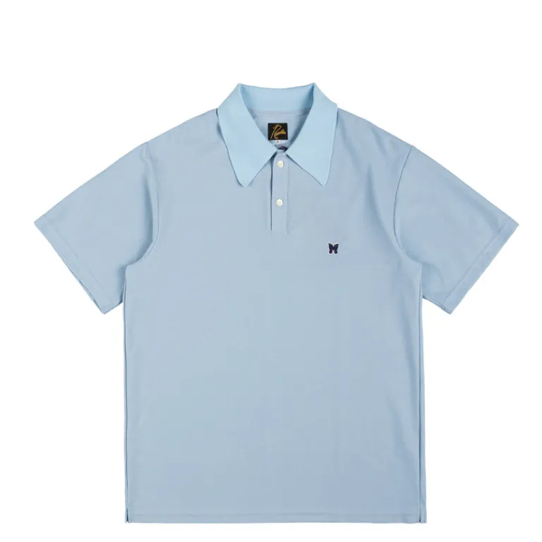 T-Shirts*Needles Polo Shirt - Poly Pique Sax