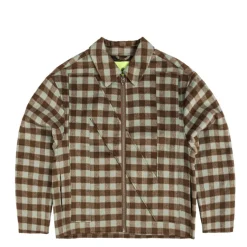 Jacken*New Amsterdam Surf Association Wool Check Overshirt Multi