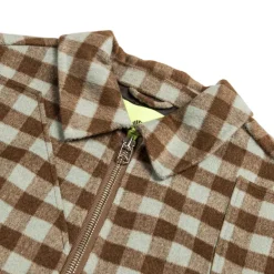 Jacken*New Amsterdam Surf Association Wool Check Overshirt Multi