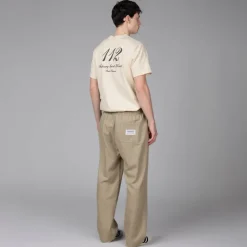 Hosen*New Amsterdam Surf Association Work Trousers Twill Spray Green