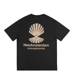 T-Shirts*New Amsterdam Surf Association Oyster Tee Black