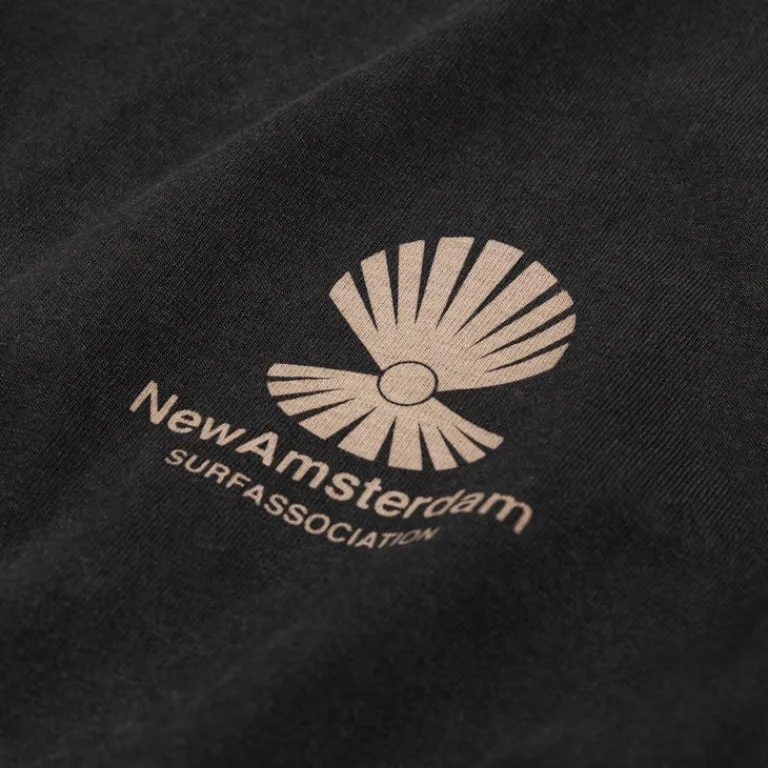 T-Shirts*New Amsterdam Surf Association Oyster Tee Black