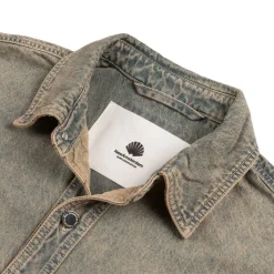 Hemden*New Amsterdam Surf Association Denim Overshirt Dune