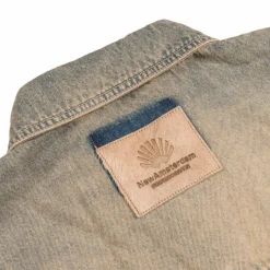 Hemden*New Amsterdam Surf Association Denim Overshirt Dune