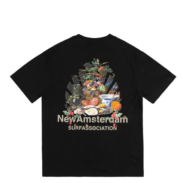 T-Shirts*New Amsterdam Surf Association Buffet Tee Black