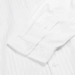 Hemden*New Amsterdam Surf Association Raw Edge Fluid Shirt White