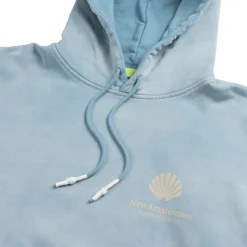 Hoodies*New Amsterdam Surf Association Logo Hoodie Washed Blue