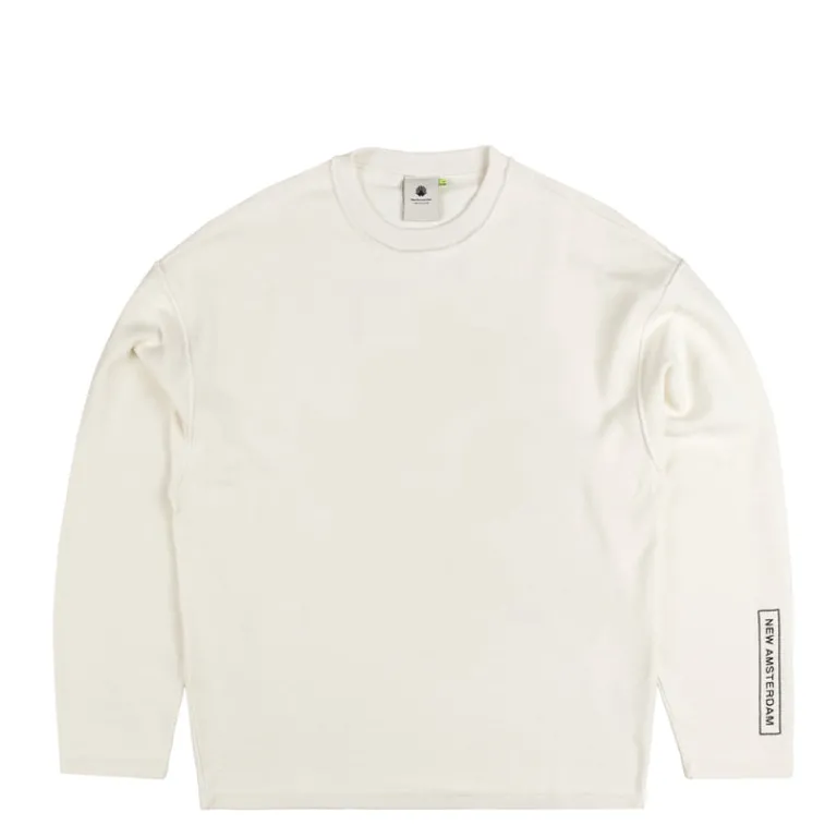 Crewnecks*New Amsterdam Surf Association Inside Out Crewneck White