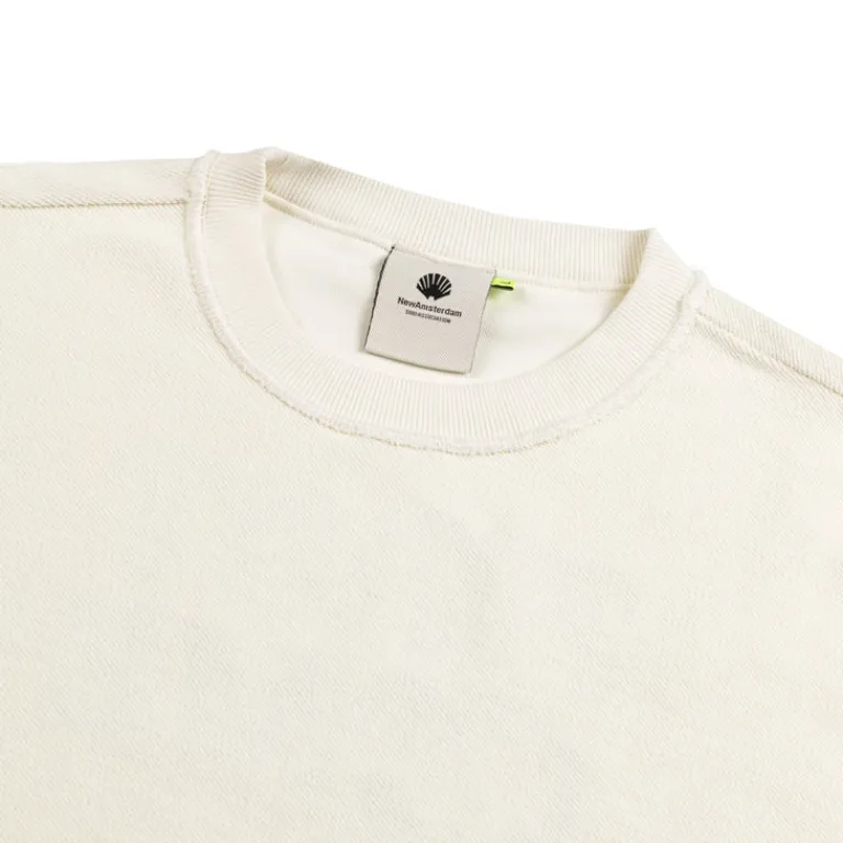 Crewnecks*New Amsterdam Surf Association Inside Out Crewneck White