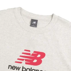 T-Shirts*New Balance Athletics Logo T-Shirt Ash Heather