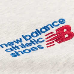 Crewnecks*New Balance Athletics Premium Logo Crew Ash Heather