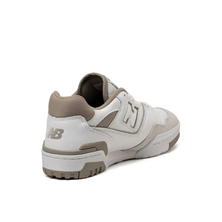 Weiße Sneaker|Leder Sneaker*New Balance BB550GSS White / Arid Stone