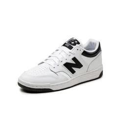 Leder Sneaker|Weiße Sneaker*New Balance BB480LBK White / Black
