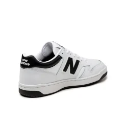 Leder Sneaker|Weiße Sneaker*New Balance BB480LBK White / Black