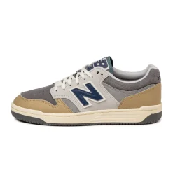 Leder Sneaker*New Balance BB480LGB Castlerock / Brown