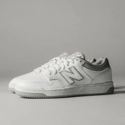 Leder Sneaker|Terrace Casual Sneaker*New Balance BB480LGM White / Grey Matter