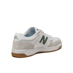 Leder Sneaker|Weiße Sneaker*New Balance BB480LYG White